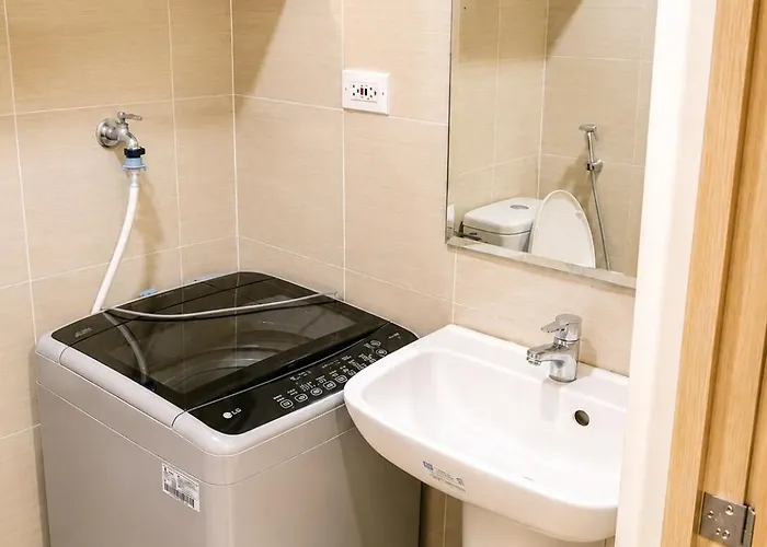 Apartamento Stylish 1br Pool View With Netflix Shore Near Moa Manila